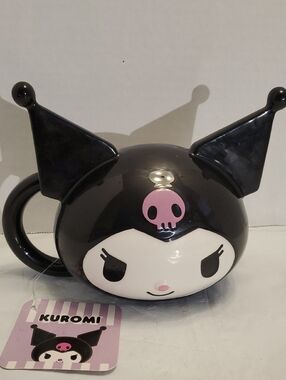Sanrio Kuromi Black and White Character Mug